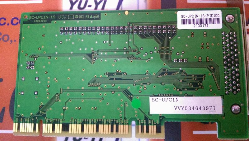 I-O DATA 50 PIN SCSI CARD SC-UPCIN-IS - PLC DCS SERVO Control